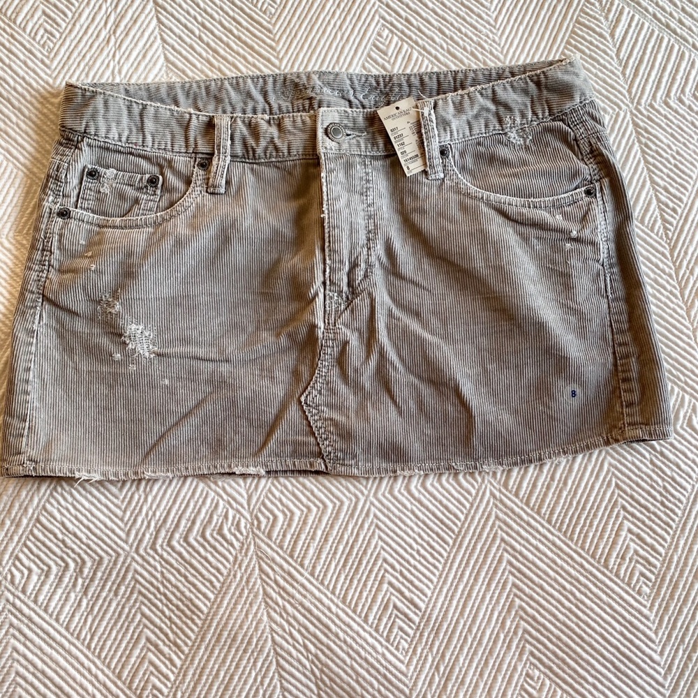 NWT American Eagle Corduroy Mini Skirt